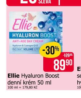 Ellie Hyaluron Boost denní krém 50 ml