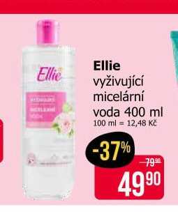 Ellie vyživující micelární voda 400 ml