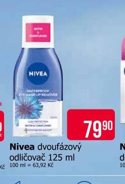 Nivea dvoufázový odličovač 125 ml