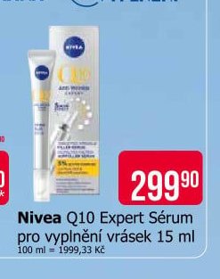 Nivea Q10 Expert Sérum pro vyplnění vrásek 15 ml