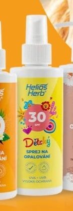 Helios Herb Dětský sprej na opalování SPF 30