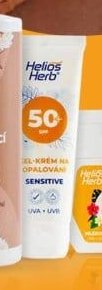 Helios Herb Gel-krém na opalování Sensitive SPF 50