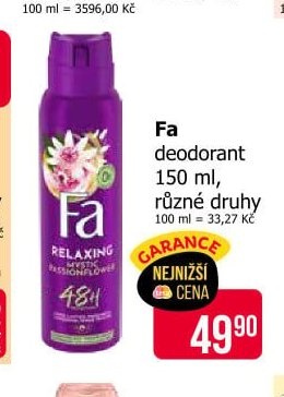 Fa deodorant 150 ml
