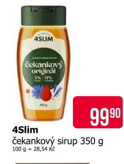 Čekankový sirup 4Slim