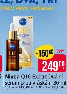 Duální sérum vyplňující Q10 proti vráskám Anti-Wrinkle Expert Nivea