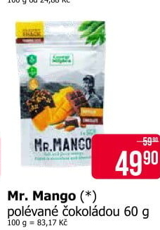 Mango sušené v čokoládě George Stephen