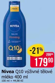 Mléko tělové Q10 Nivea