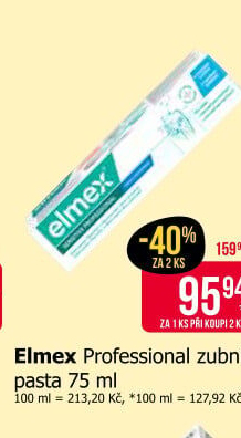 Pasta na zuby Professional Elmex