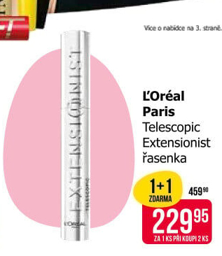 Řasenka Telescopic Extensionist L'