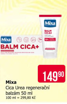 Regenerační multifunkční balzám Balm Cica+ Mixa