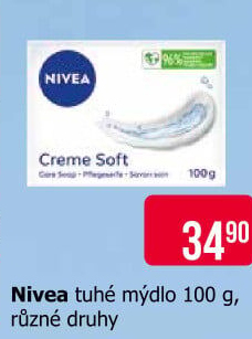 Tuhé mýdlo Nivea