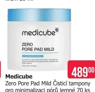 Čistící tampony Zero Pore Medicube