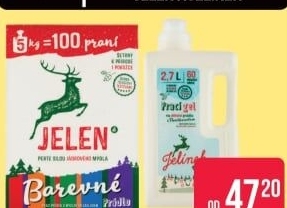 Prací prostředky Jelen