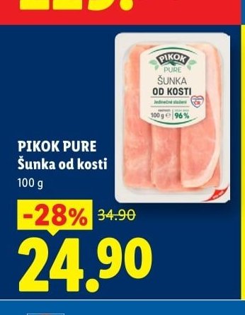 PIKOK PURE Šunka od kosti