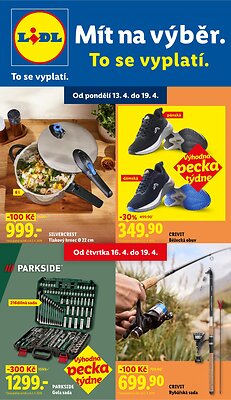 akční leták Lidl 13.4.2026-19.4.2026
