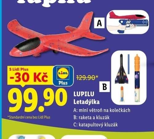 LUPILU Letadýlka