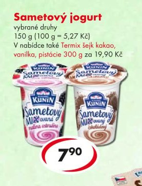 Sametový jogurt