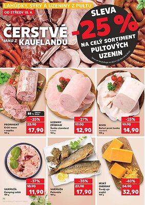 akční leták Kaufland 15.4.2026-21.4.2026
