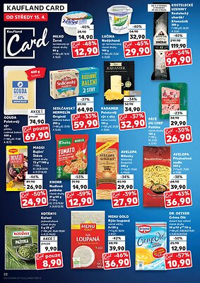 akční leták Kaufland 15.4.2026-21.4.2026