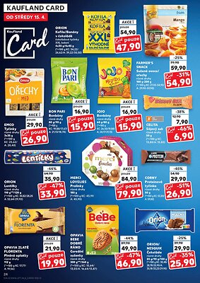 akční leták Kaufland 15.4.2026-21.4.2026