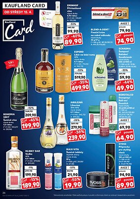 akční leták Kaufland 15.4.2026-21.4.2026