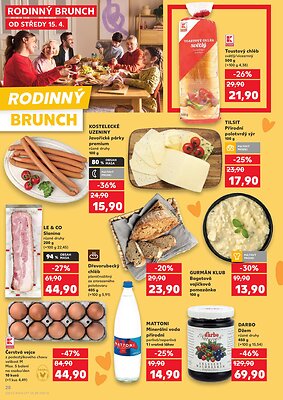 akční leták Kaufland 15.4.2026-21.4.2026