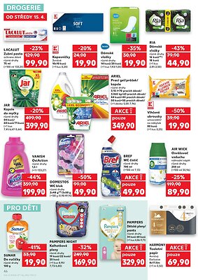 akční leták Kaufland 15.4.2026-21.4.2026