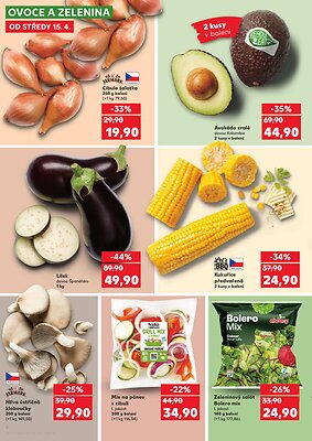 akční leták Kaufland 15.4.2026-21.4.2026