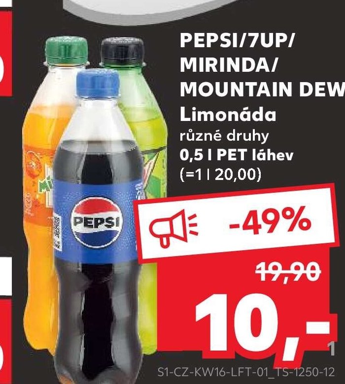 Pepsi/7Up/Mirinda/Mountain Dew