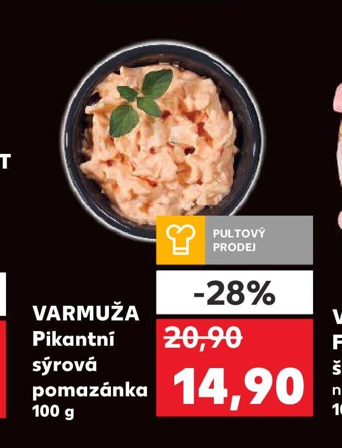 Varmuža Pikantní sýrová pomazánka