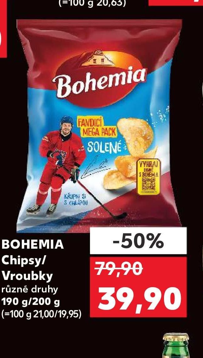 BOHEMIA Chipsy/Vroubky