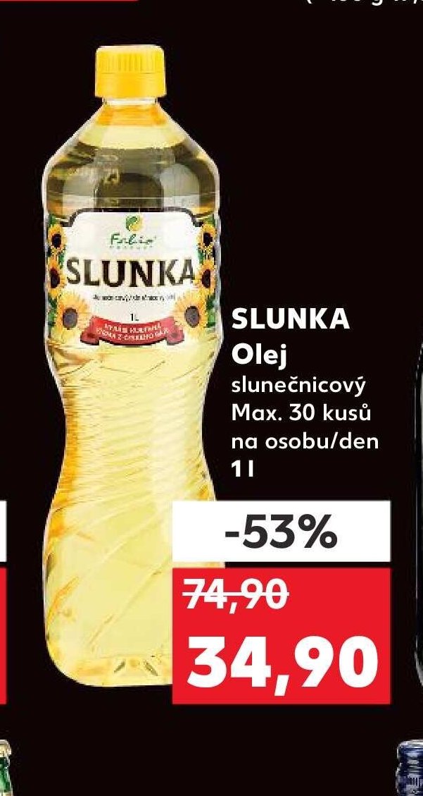 SLUNKA Olej slunečnicový