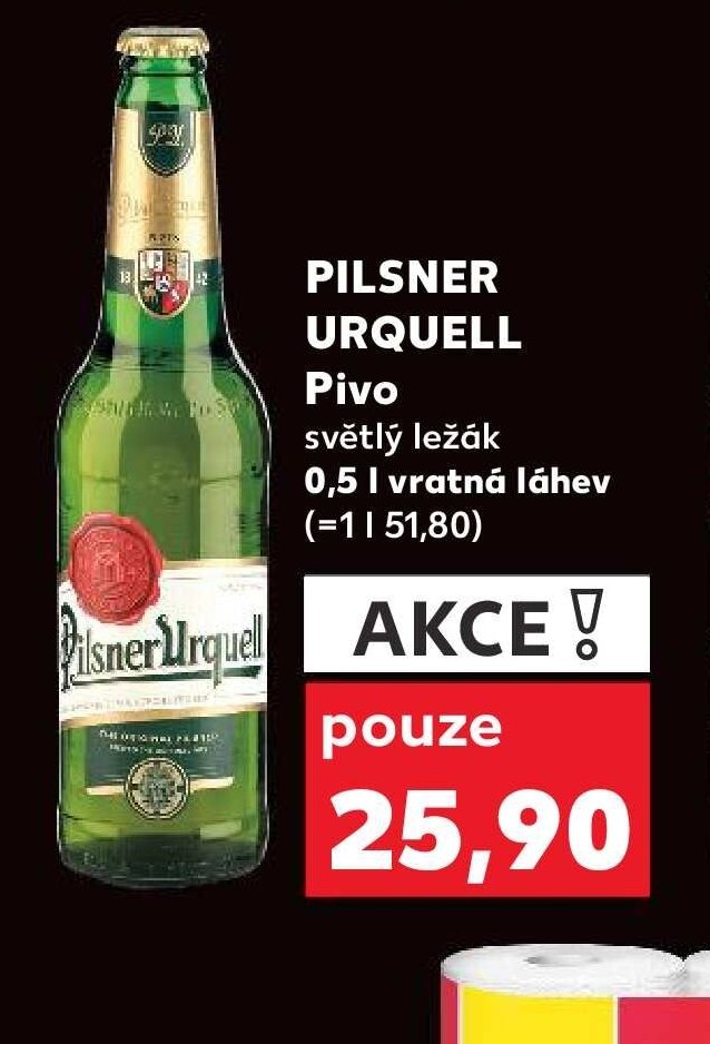 PILSNER URQUELL Pivo