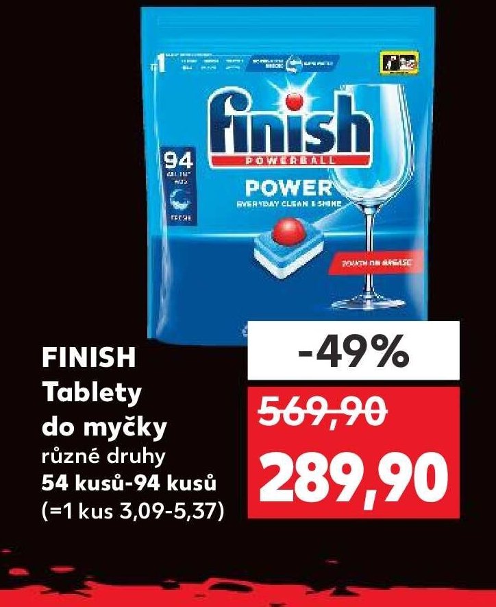 FINISH Tablety do myčky