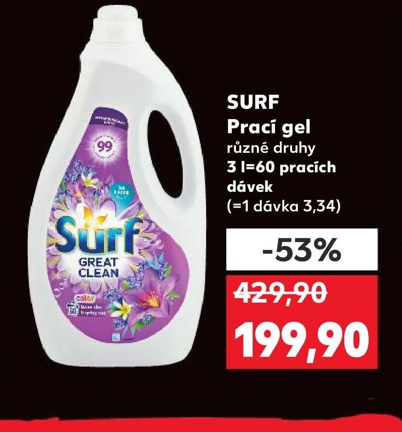 SURF Prací gel