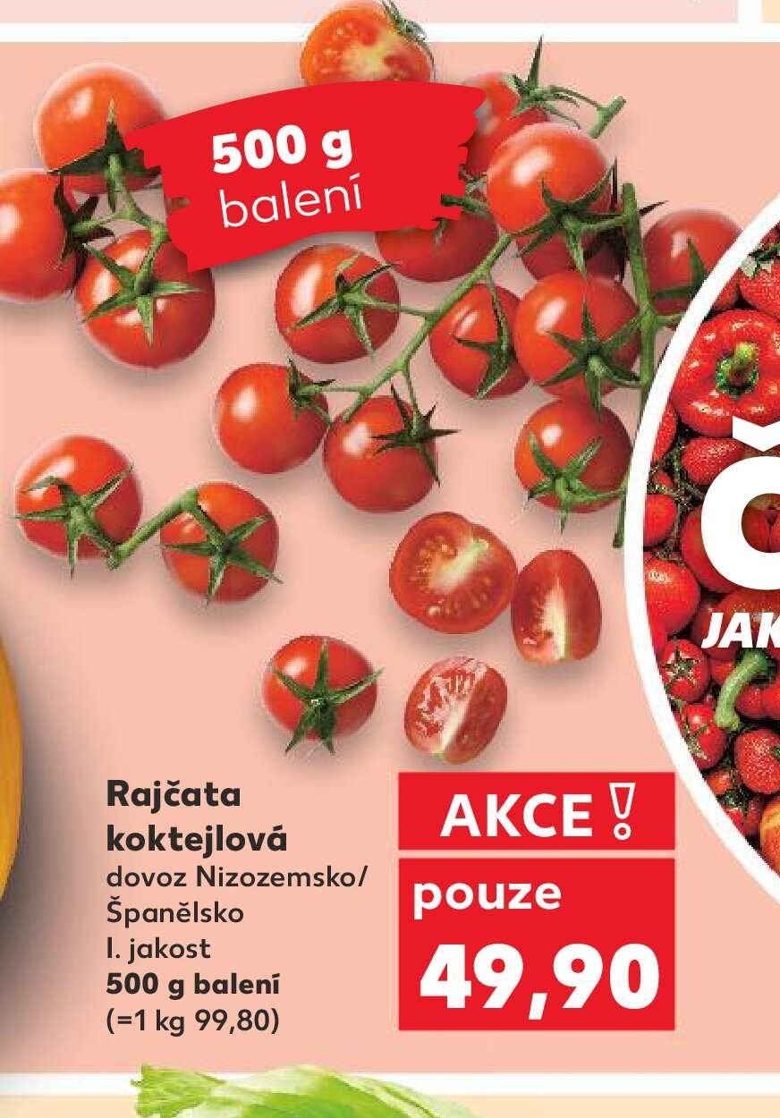 Rajčata koktejlová