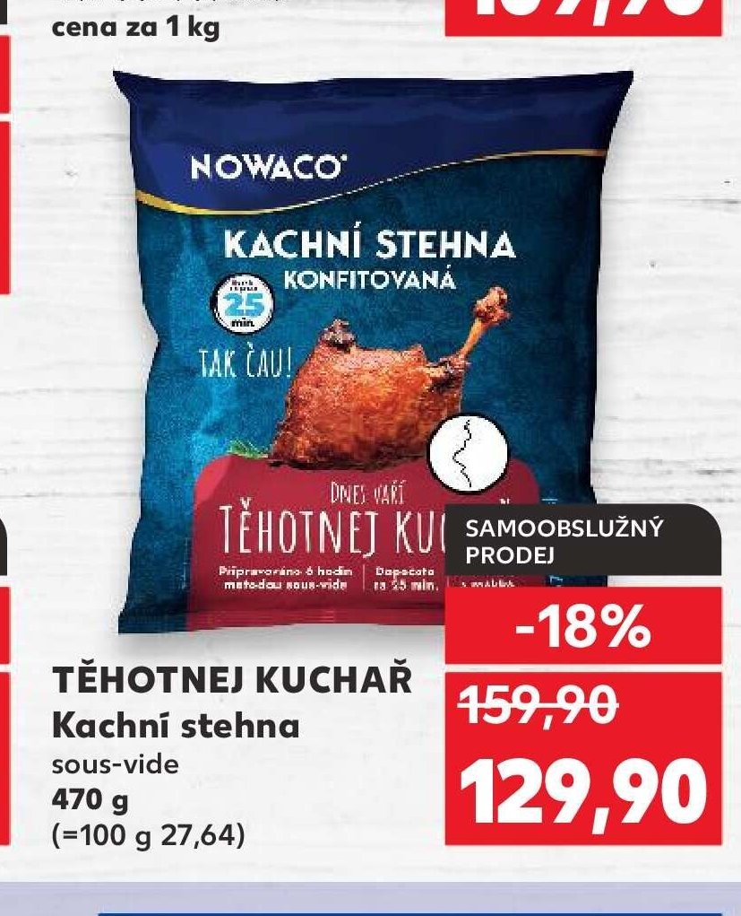 Těhotnej kuchař Kachní stehna