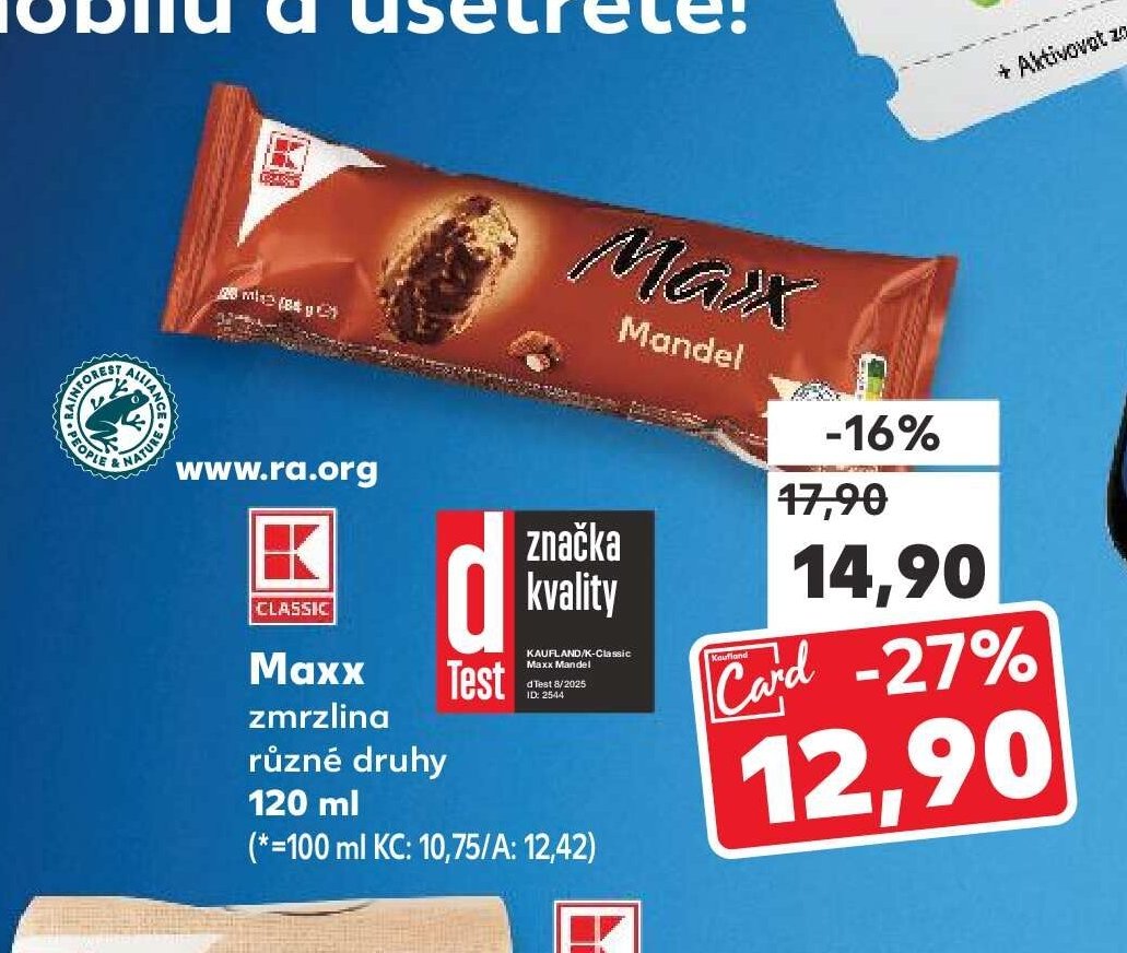 Maxx zmrzlina