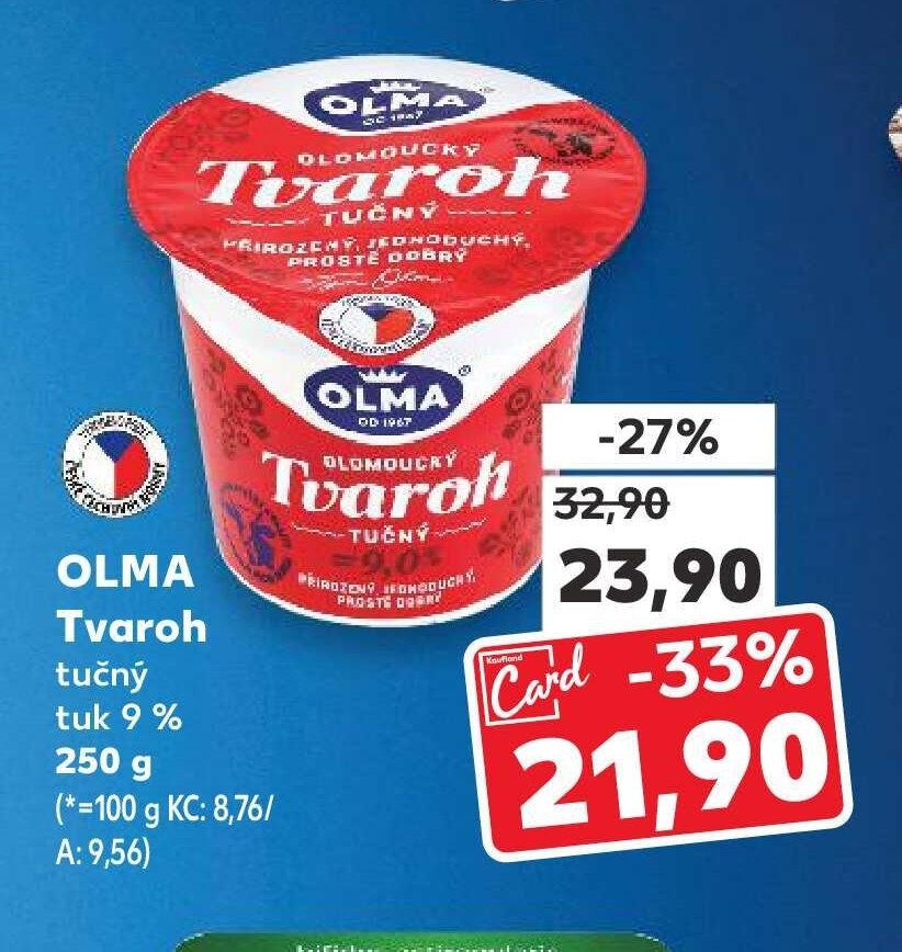Olma Tvaroh tučný