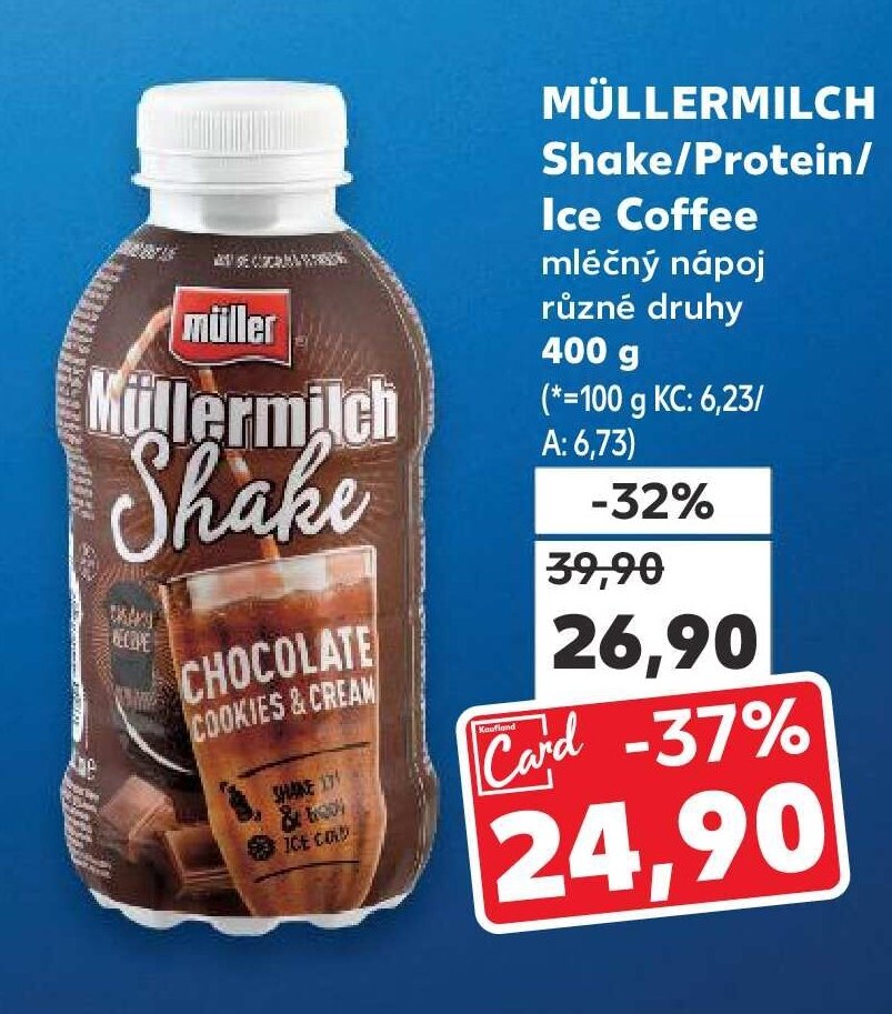 Müllermilch Shake/Protein/Ice Coffee