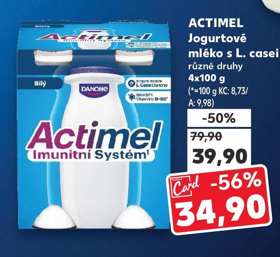 Actimel Jogurtové mléko