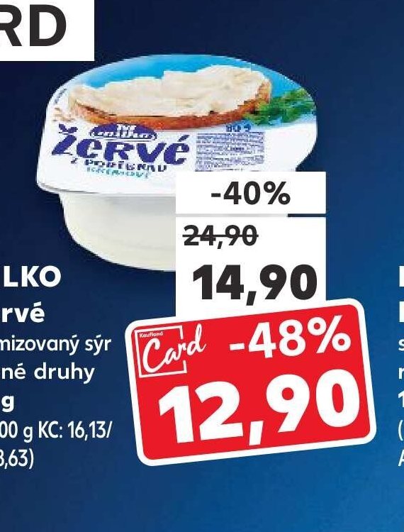 MILKO Žervé termizovaný sýr