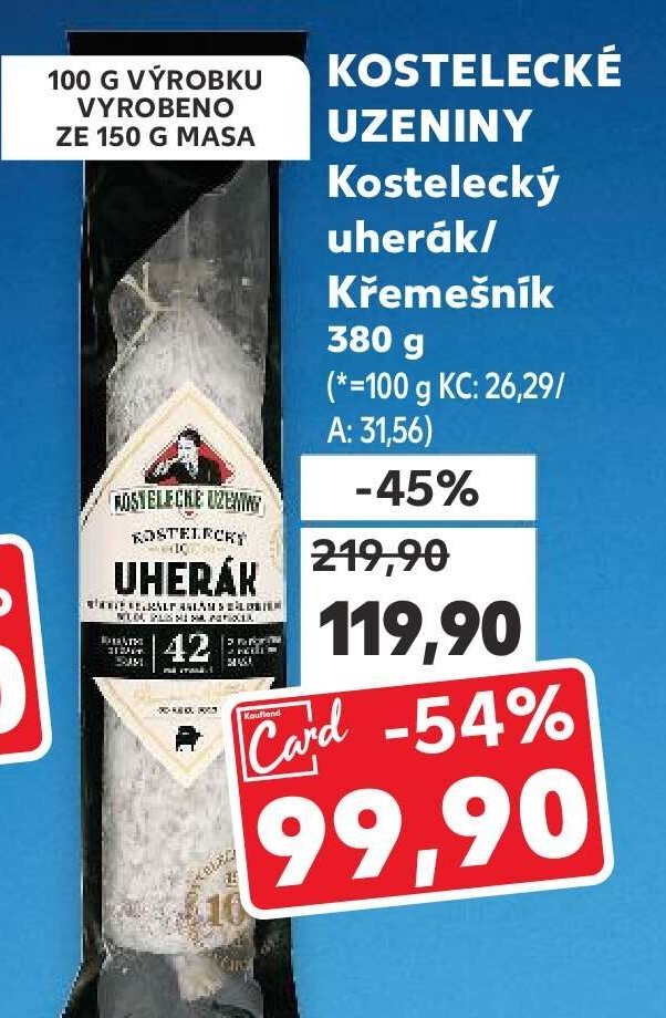 KOSTELECKÉ UZENINY Kostelecký uherák/Křemešník