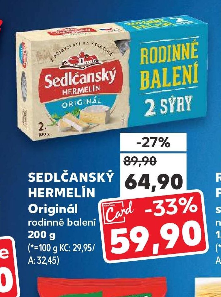 SEDLČANSKÝ HERMELÍN Originál