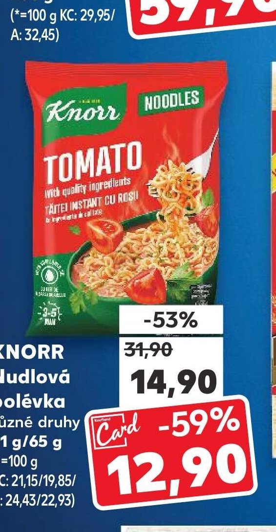 KNORR Nudlová polévka