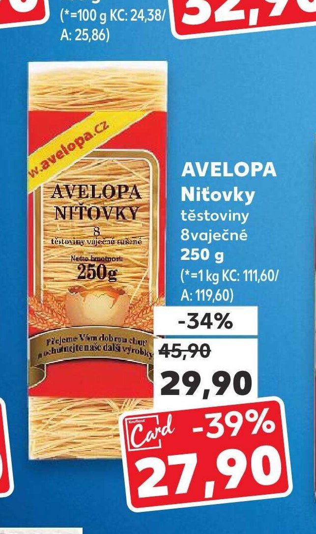 AVELOPA Nitovky