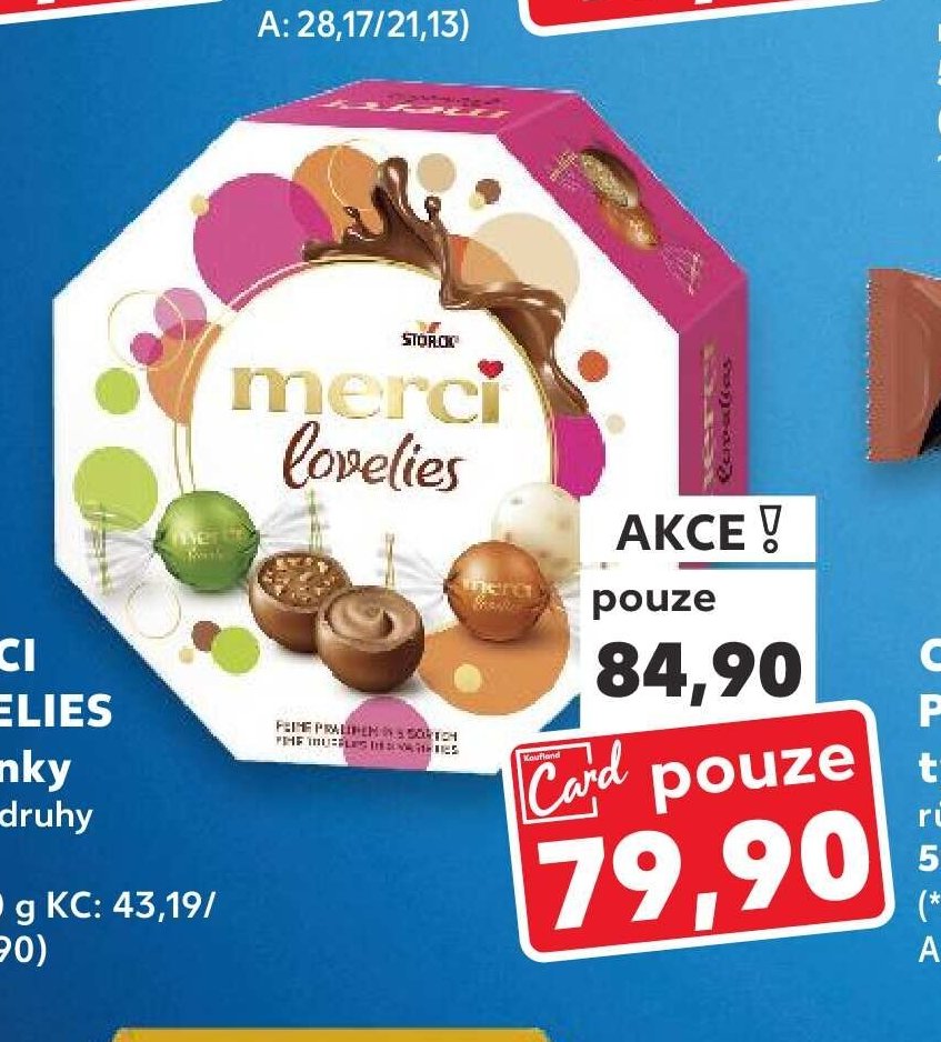 MERCI LOVELIES Pralinky