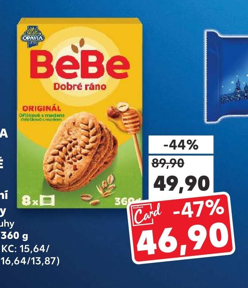 OPAVIA BEBE DOBRÉ RÁNO Cereální sušenky