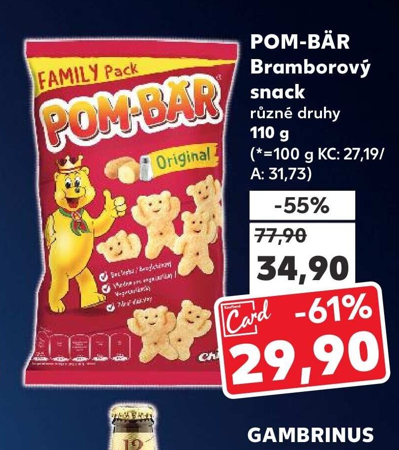 Pom-Bär Bramborový snack