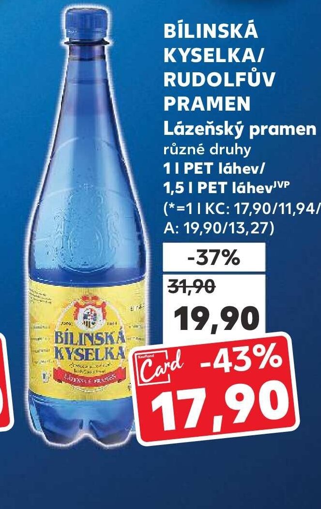 Bílinská Kyselka/Rudolfův pramen